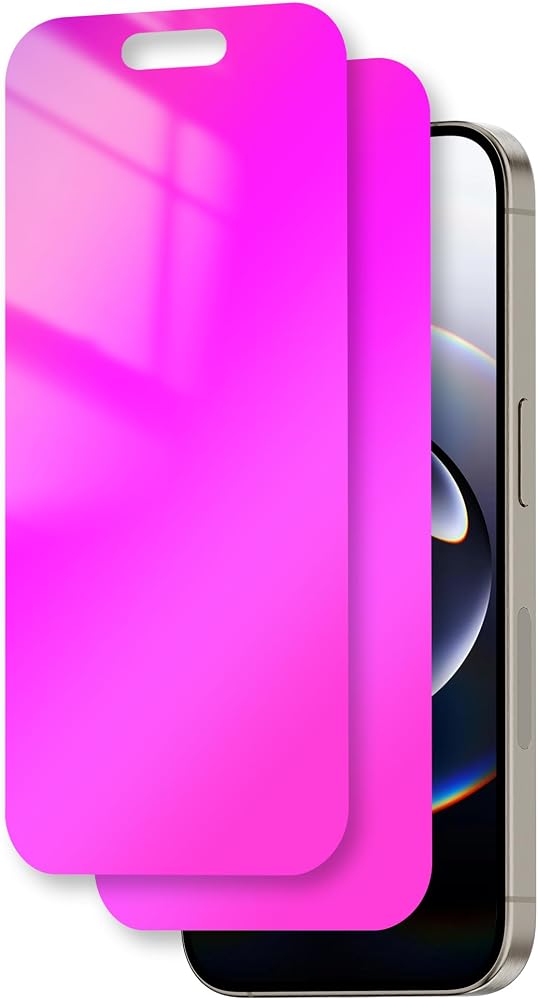 Juvraixo iPhone 17e / 16e / 14 / 13 Purple Gradient screen protector