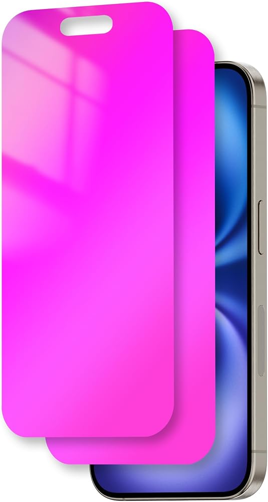 Juvraixo iPhone 16 Rose Gradient screen protector