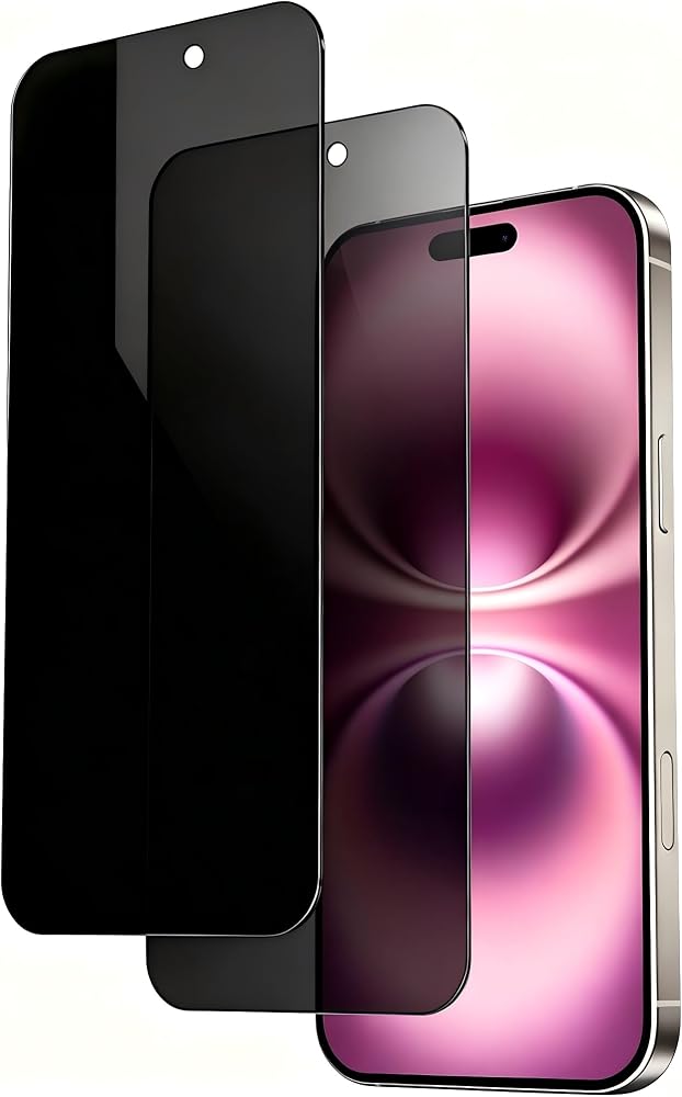 Juvraixo iPhone 16 Plus Classic Privacy screen protector